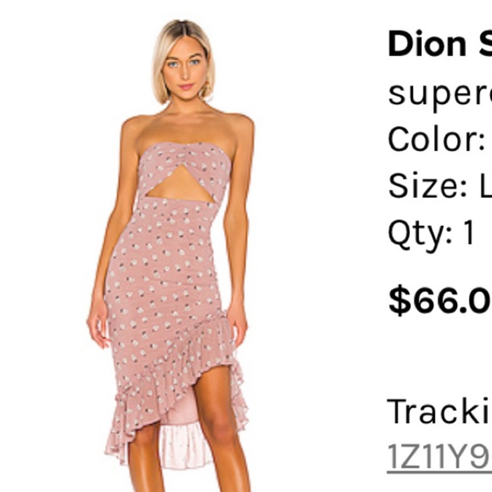 dion strappy dress